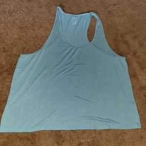 American Eagle Outfitters Teal Tank Top